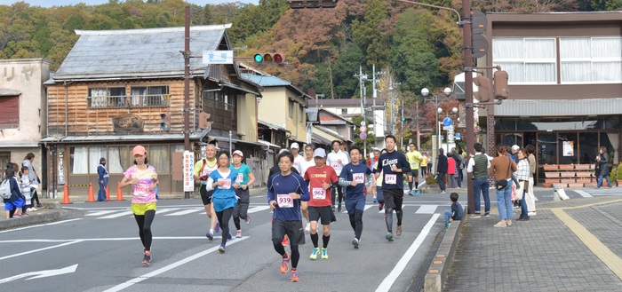 第37回ゆりがねマラソンの様子