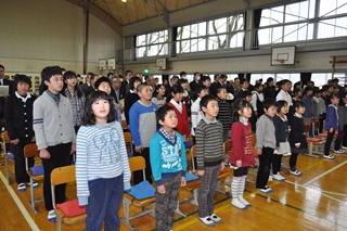 小川南小学校・閉校式