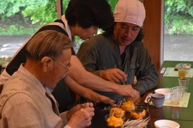 マンゴー試食